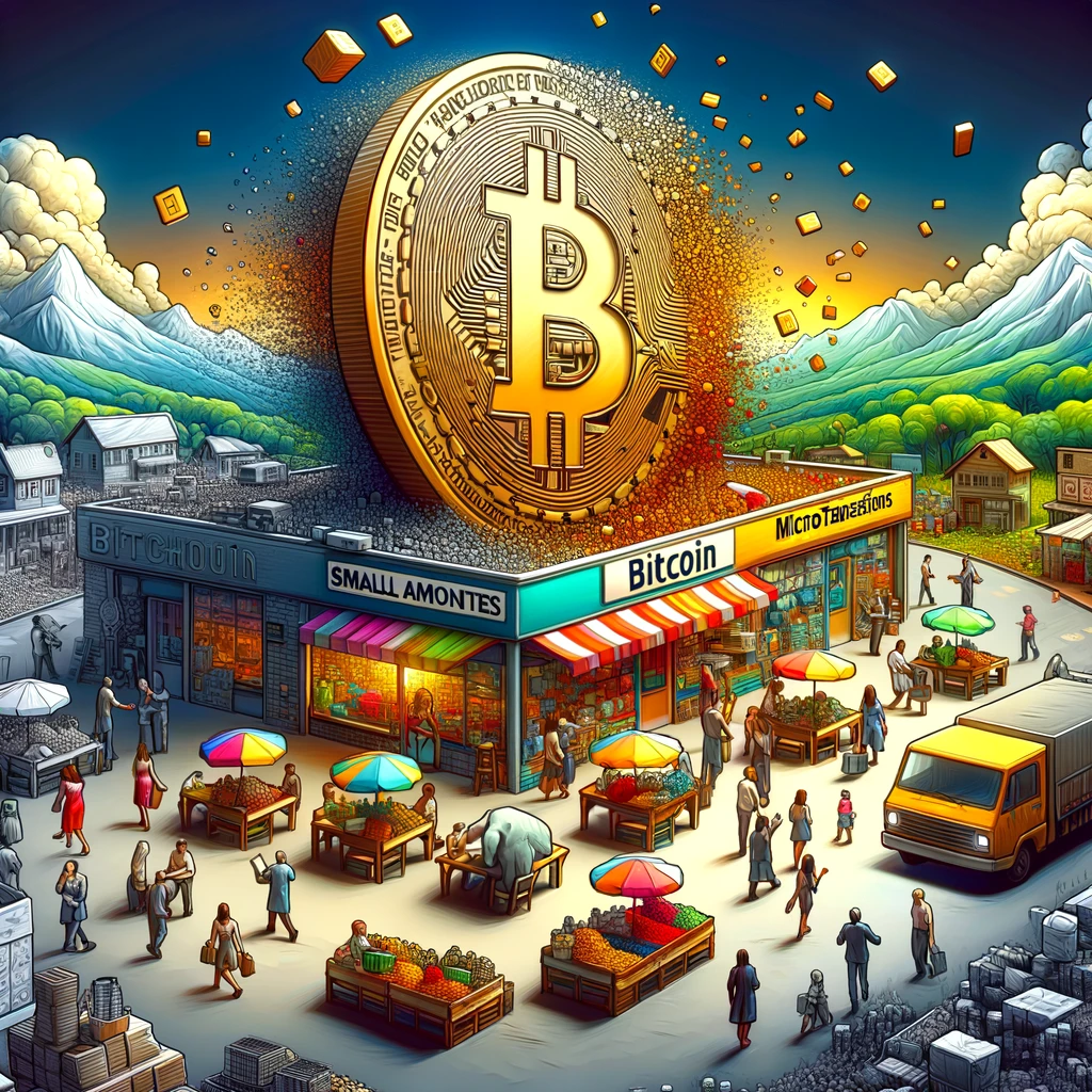 Zákazníci môžu za kávu alebo noviny zaplatiť Bitcoinom bez obáv z vysokých transakčných poplatkov alebo dlhého čakania.
